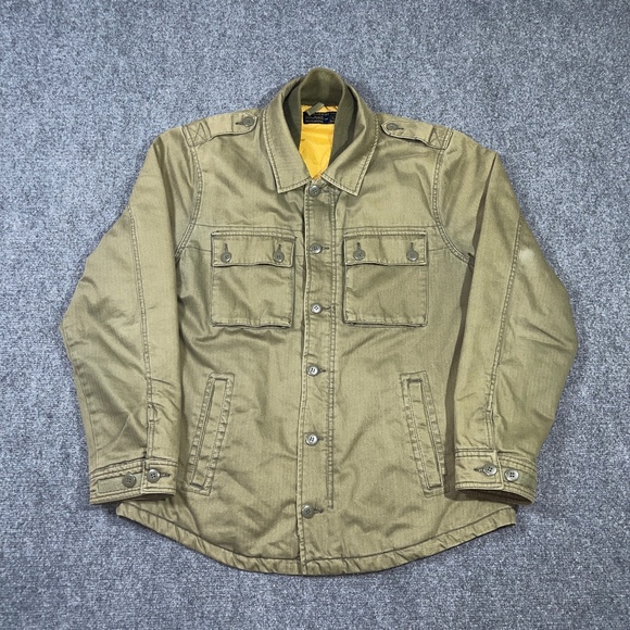 Men's Olive Jacket - Picture 1 of 13